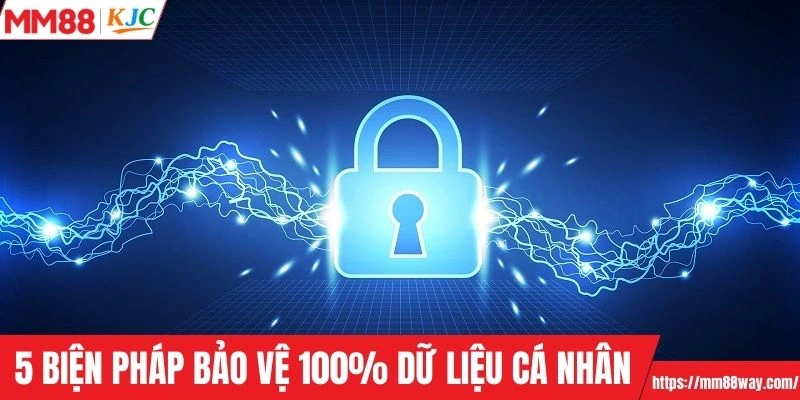 5 biện pháp bảo vệ 100% dữ liệu cá nhân