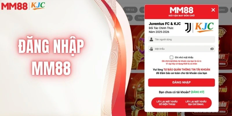 Đăng nhập mm88