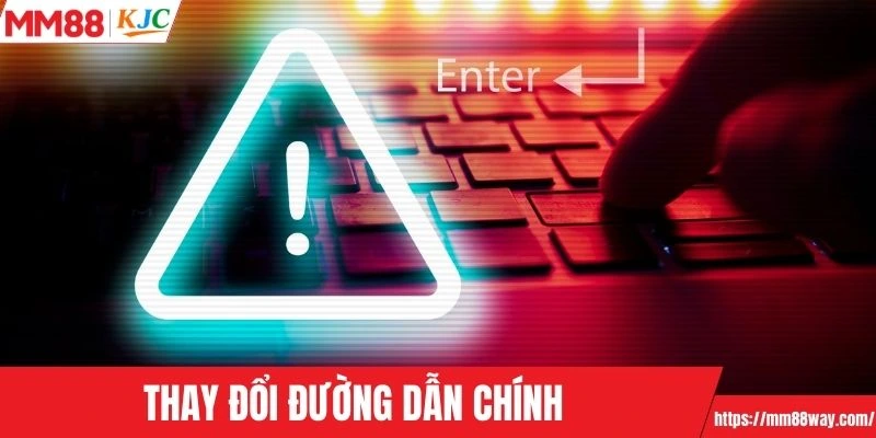 Thay đổi đường dẫn chính
