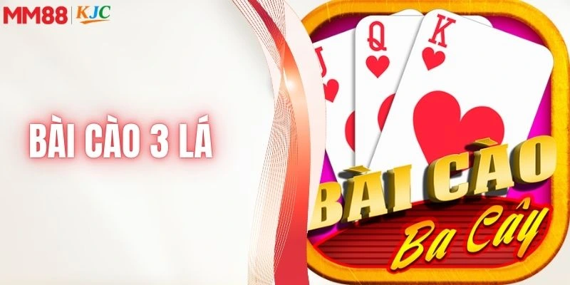 Bài cào 3 lá