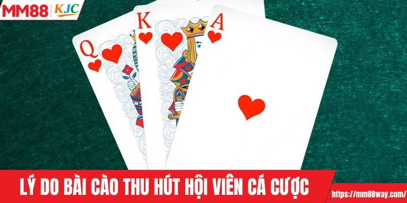 Lý do bài cào thu hút hội viên cá cược